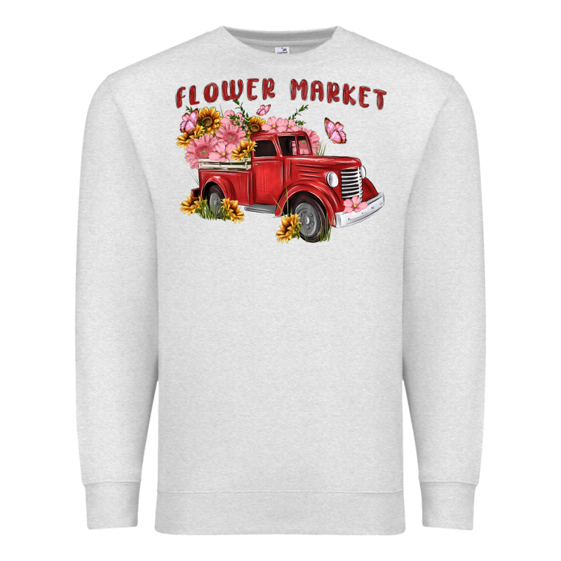 Flower Market Premium Sweatshirt by MaliasSmallBusiness | Teevron