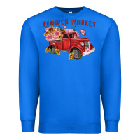 True Royal flower market Premium Sweatshirt - MaliasSmallBusiness