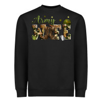 Black army wife Heavyweight Sweatshirt - Zillion Design Studio