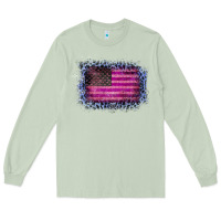 Matcha Old Leopard American Flag Long Sleeve Tee - Bettercallsaul