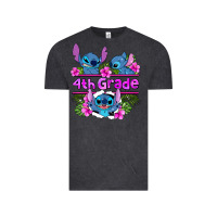 Vintage Black preview flower stitch  4th grade Vintage Tee - AdoDesignShop