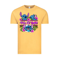 Vintage Mustard preview flower stitch  4th grade Vintage Tee - AdoDesignShop