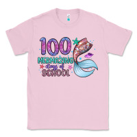 Bubblegum Pink 100 mermazing days of school Classic Tee - Artiststas