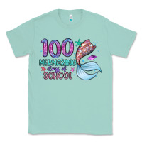 Seafoam 100 mermazing days of school Classic Tee - Artiststas