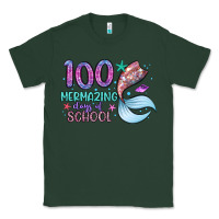 Sports Green 100 mermazing days of school Classic Tee - Artiststas