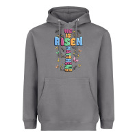 Storm he is risen cross Heavyweight Hoodie - MaliasSmallBusiness