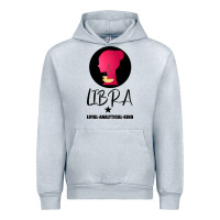 Heather Grey Libra Zodiac Sign Horoscope Birth Gift Girl Urban Hoodie - Bettercallsaul