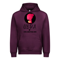 Mauve Wine Libra Zodiac Sign Horoscope Birth Gift Girl Urban Hoodie - Bettercallsaul