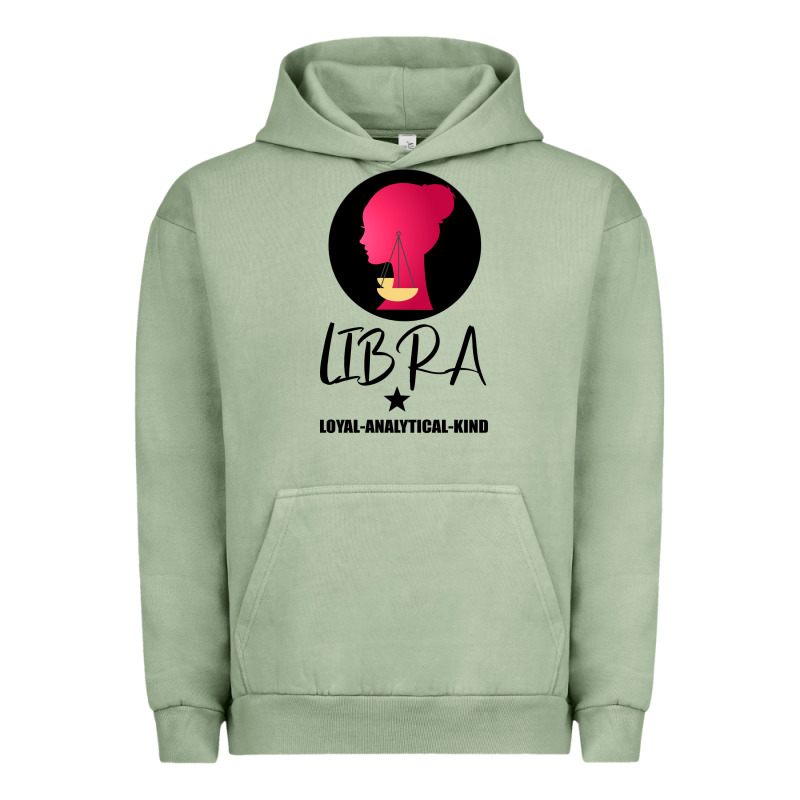 Libra Zodiac Sign Horoscope Birth Gift Girl Urban Hoodie by Bettercallsaul | Teevron