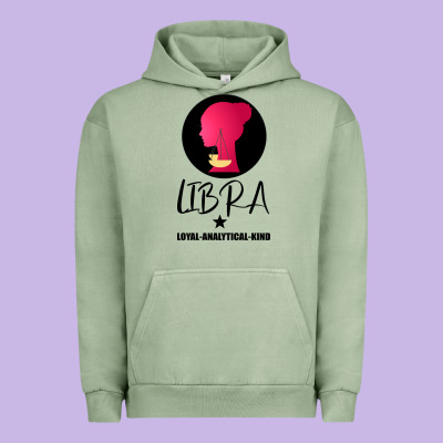 Libra Zodiac Sign Horoscope Birth Gift Girl Urban Hoodie Designed By Bettercallsaul