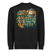 Black small town proud Heavyweight Sweatshirt - Zillion Design Studio