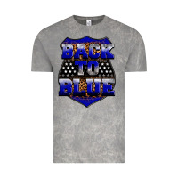 Cloud Rock Back the blue Vintage Tee - Neo Western