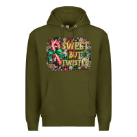 Army Green sweet but twisted Premium Hoodie - AdoDesignShop