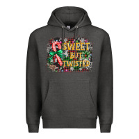 Charcoal Heather sweet but twisted Premium Hoodie - AdoDesignShop