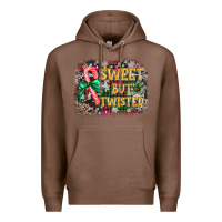 Chestnut sweet but twisted Premium Hoodie - AdoDesignShop