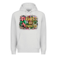 Dove Grey sweet but twisted Premium Hoodie - AdoDesignShop