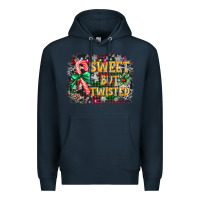 Navy sweet but twisted Premium Hoodie - AdoDesignShop