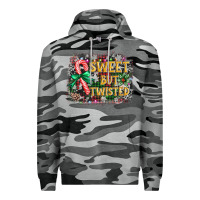 Slate Camo sweet but twisted Premium Hoodie - AdoDesignShop