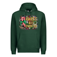 Sports Green sweet but twisted Premium Hoodie - AdoDesignShop