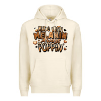 Tofu made with melanin always poppin' Premium Hoodie - LillyAllenDesigns