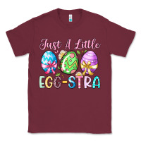 Burgundy just a little egg stra Classic Tee - Artiststas