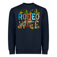 Navy rodeo wife Heavyweight Sweatshirt - Zillion Design Studio
