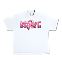 White brave with ribbon Urban Heavy Tee - HRA Design Shop