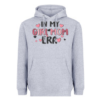 Heather Grey in my girl mom era Heavyweight Hoodie - MaliasSmallBusiness