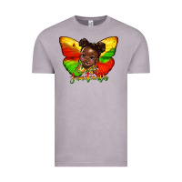 Vintage Zinc juneteenth butterfly black girl Vintage Tee - HRA Design Shop
