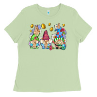 Matcha easter gnome with eggs Ladies Tee - AdoDesignShop