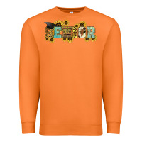 Carrot senior 2025 sunflowers Premium Sweatshirt - NancyCooperArtShop
