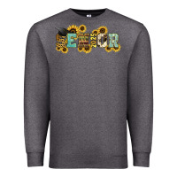 Charcoal Heather senior 2025 sunflowers Premium Sweatshirt - NancyCooperArtShop