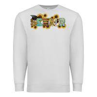 Dove Grey senior 2025 sunflowers Premium Sweatshirt - NancyCooperArtShop