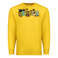 Lemon senior 2025 sunflowers Premium Sweatshirt - NancyCooperArtShop