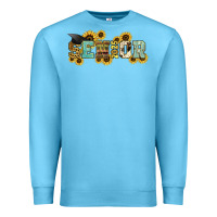 Ocean Blue senior 2025 sunflowers Premium Sweatshirt - NancyCooperArtShop