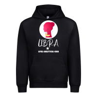 Black Libra Zodiac Sign Horoscope Birth Gift Girl Urban Hoodie - Bettercallsaul