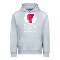 Heather Grey Libra Zodiac Sign Horoscope Birth Gift Girl Urban Hoodie - Bettercallsaul