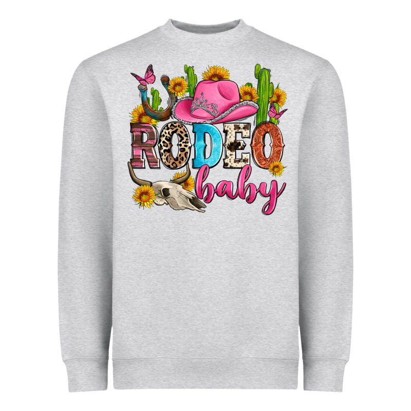 Rodeo Baby Heavyweight Sweatshirt by Zillion Design Studio | Teevron