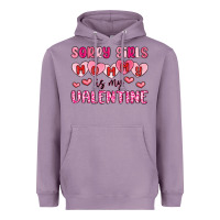 Lavender sorry girls mommy is my valentine Heavyweight Hoodie - MaliasSmallBusiness