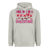 Moon Dust sorry girls mommy is my valentine Heavyweight Hoodie - MaliasSmallBusiness