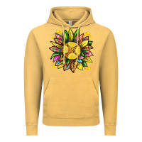 Vintage Mustard lemon sunflower Vintage Hoodie - texasbilliewilder