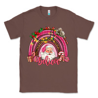 Chestnut pink christmas believe  rainbow Classic Tee - AdoDesignShop