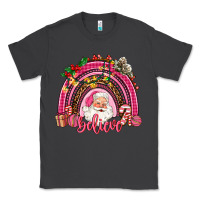 Smoke pink christmas believe  rainbow Classic Tee - AdoDesignShop