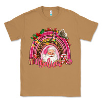 Toasted Coconut pink christmas believe  rainbow Classic Tee - AdoDesignShop