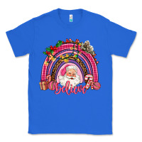 True Royal pink christmas believe  rainbow Classic Tee - AdoDesignShop