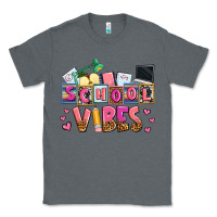 Charcoal Heather school vibes Classic Tee - AdoDesignShop