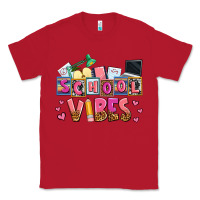 Red school vibes Classic Tee - AdoDesignShop