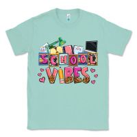 Seafoam school vibes Classic Tee - AdoDesignShop