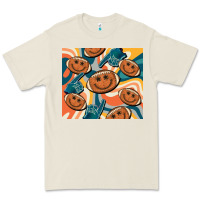 Bone football smiley face Premium Tee - BarkalooDesign