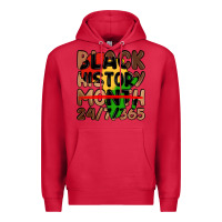 Cardinal black history month Premium Hoodie - LillyAllenDesigns